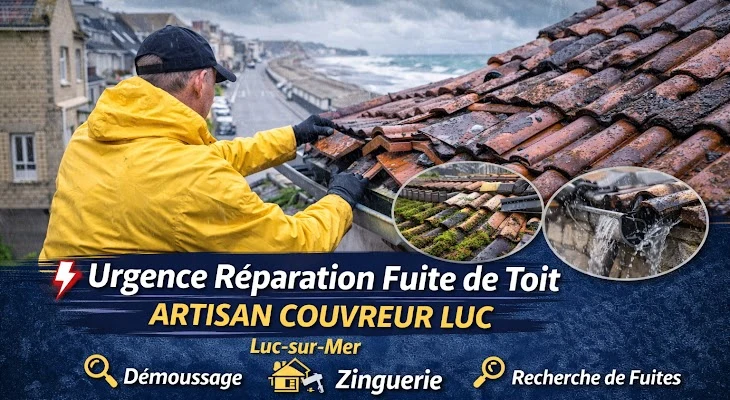 Artisan Couvreur Luc : Demoussage Toiture | Zinguerie | Recherche Fuites